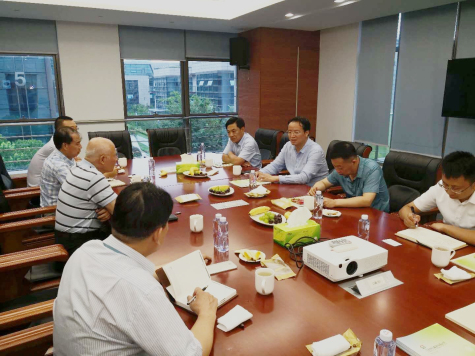 陕西铜川市市长到访jn江南体育科技园